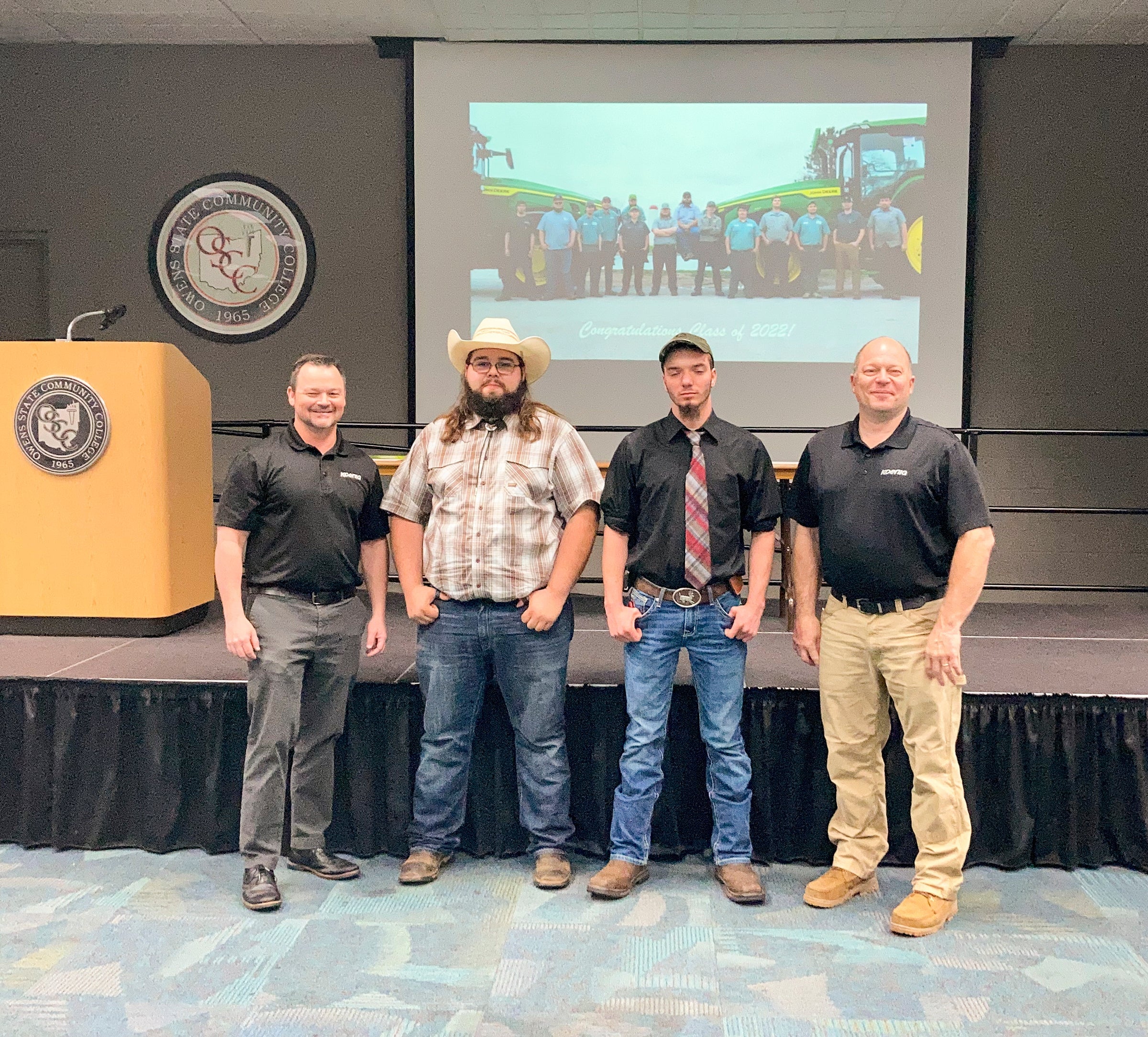 Koenig Equipment intern graduates at Owens Community College